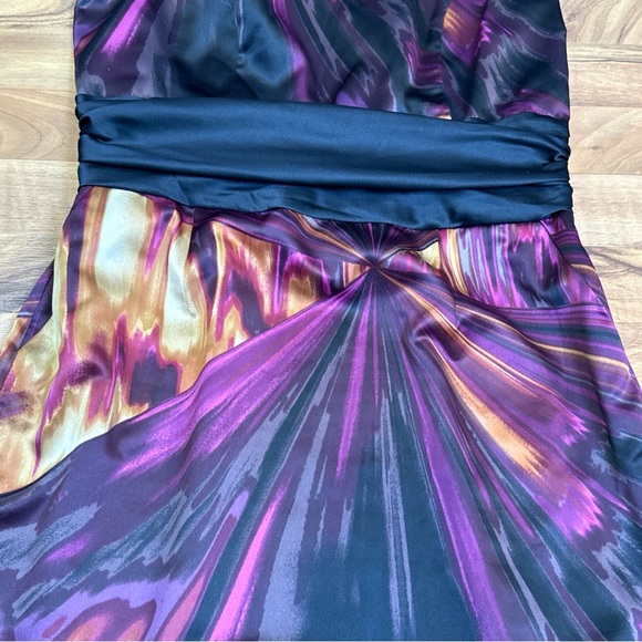 Worthington One Shoulder Dress Color - Moonbeams Side Zip Pockets Size 16‎ NWT - Picture 2 of 5